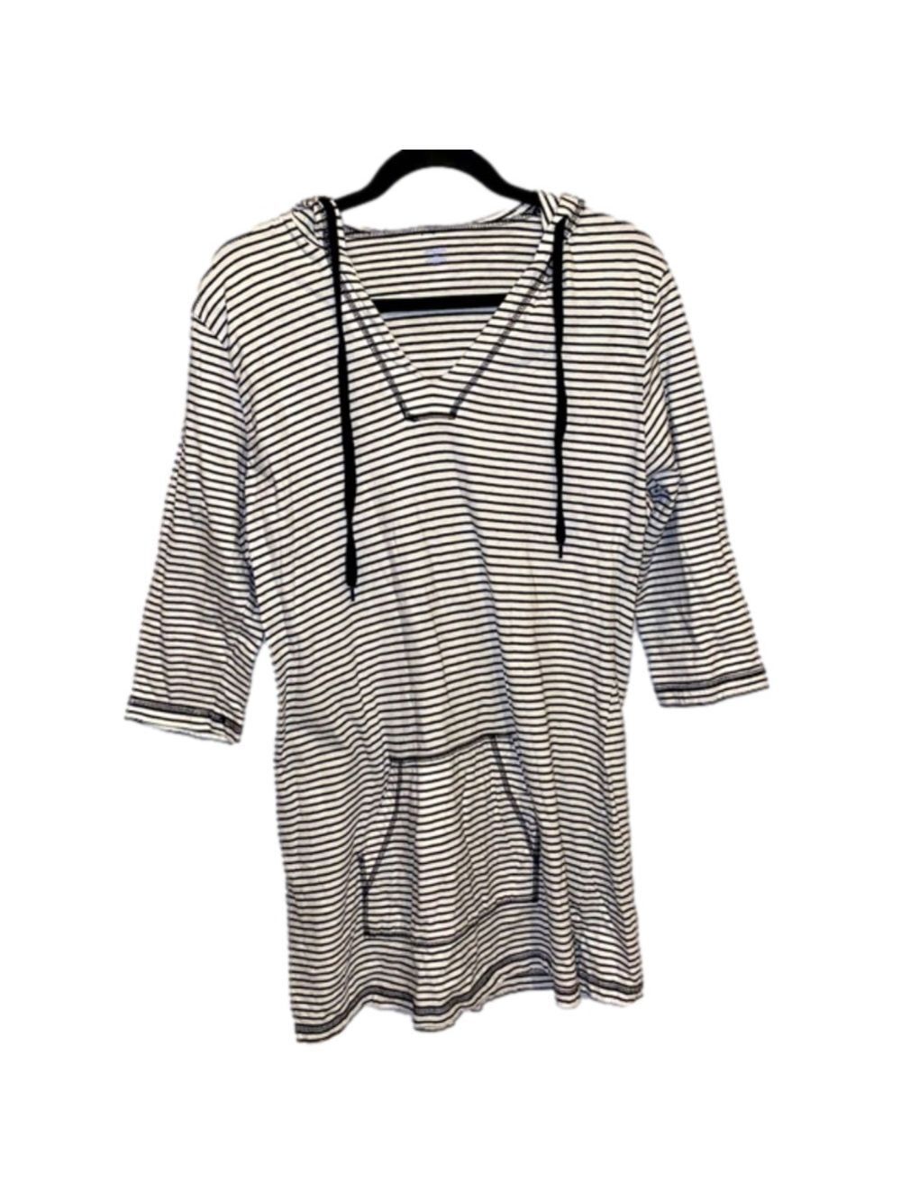 ST JOHNS BAY Slouchy Hooded Cover-Up Tunic